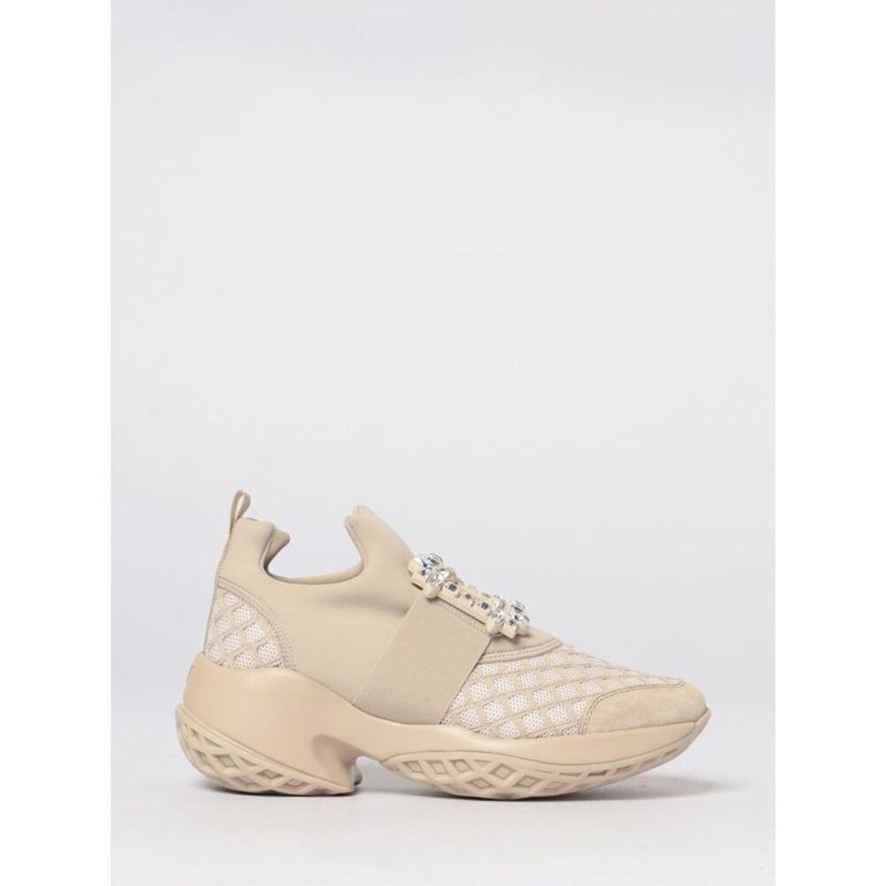 Roger Vivier Sneakers Woman Beige